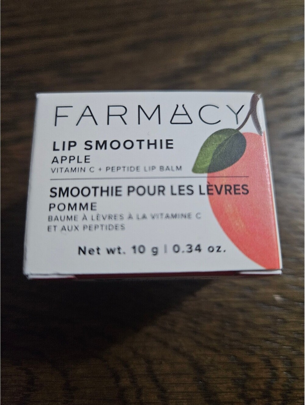 Farmacy Lip Smoothie Apple Vitamin C + Peptide Lip Balm 10g
